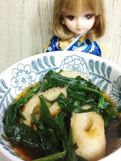 リカちゃん♡あたしンち!?ちくわとにら煮-レシピのメイン写真
