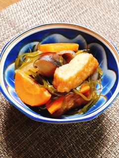 切り昆布とさつま揚げの煮物-レシピのメイン写真