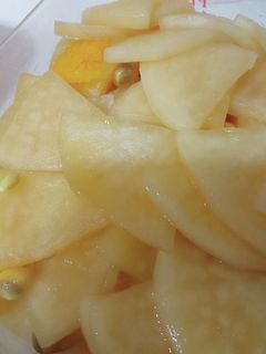 大根甘酢醤油漬け-レシピのメイン写真
