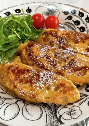 フランスパンで簡単豆乳フレンチトースト-レシピのメイン写真