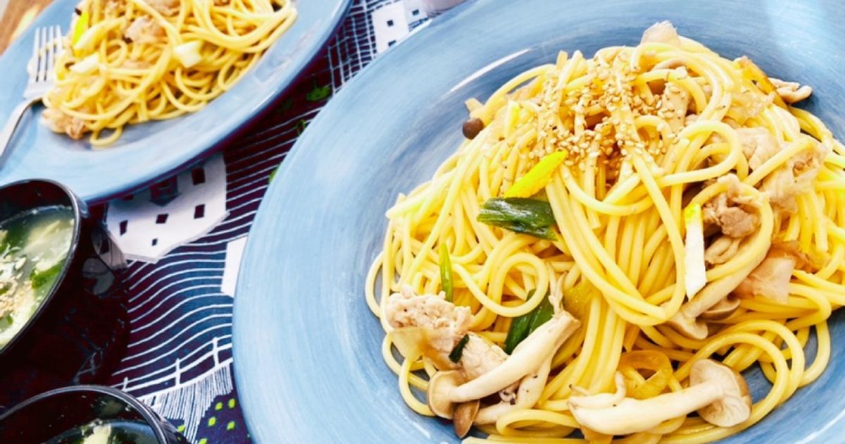 五右衛門風♪バターしょうゆ和風パスタ！ by Chii＊lani