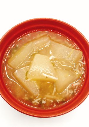 【病院】とうがんとかにかまスープ【給食】-レシピのメイン写真