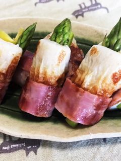 ちくわアスパラのベーコン巻き-レシピのメイン写真