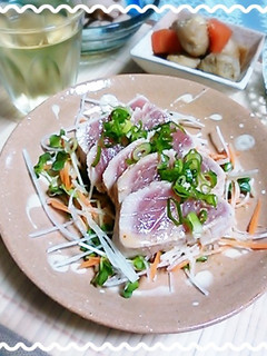 胡麻ポン鮪サラダ-レシピのメイン写真