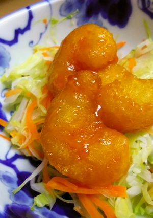 【病院】ミニえびチリ【給食】-レシピのメイン写真
