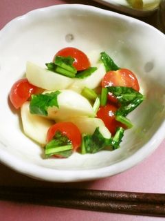 かぶとトマトの柚子胡椒マリネ-レシピのメイン写真