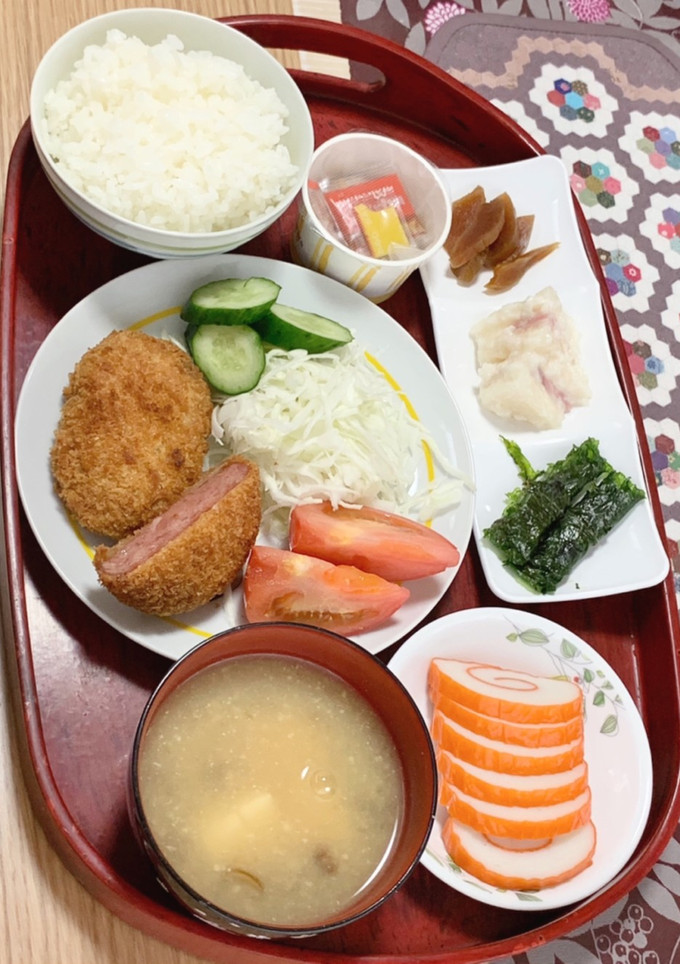昼食の献立⑥〜(o˘◡˘o)♡-レシピのメイン写真