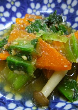 【病院】ごまおかかびたし【給食】-レシピのメイン写真