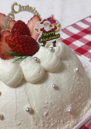 スノードームケーキ-レシピのメイン写真