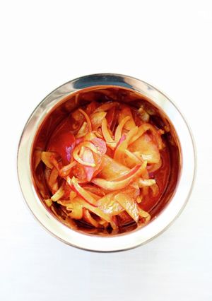 カレーに添えて【紫玉ねぎのアチャール】-レシピのメイン写真