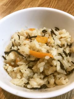 ひじきの炊き込みごはん-レシピのメイン写真