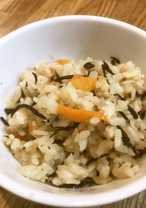 ひじきの炊き込みごはん-レシピのメイン写真