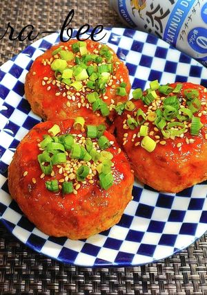 青い部分たっぷり♪お豆腐長ネギ豚つくね-レシピのメイン写真