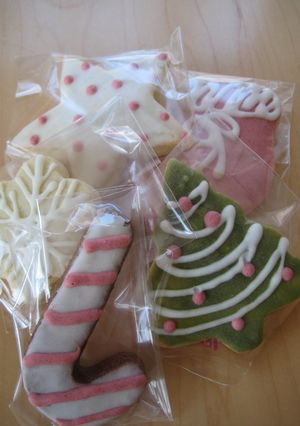 ナチュラルカラーのクリスマスクッキー♪-レシピのメイン写真
