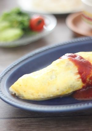 大豆ミートとオートミールのオムレツ-レシピのメイン写真