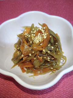 ご飯がすすむ きんぴらごぼう-レシピのメイン写真
