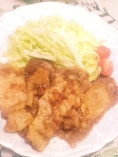 ご飯と一緒に!豚肉のしょうが焼き-レシピのメイン写真
