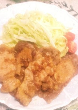 ご飯と一緒に！豚肉のしょうが焼き-レシピのメイン写真