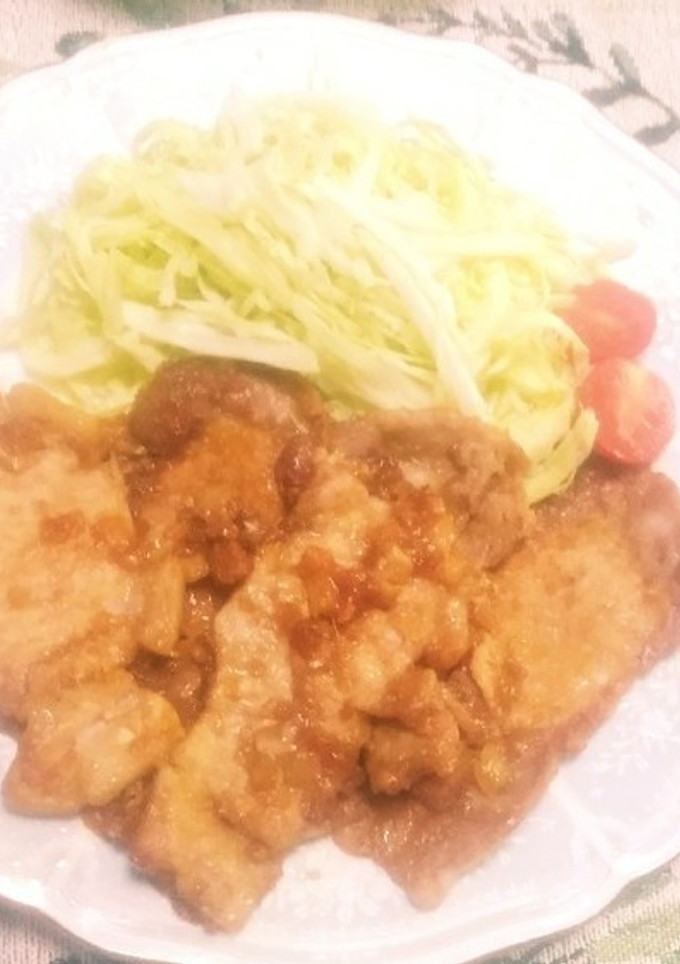 ご飯と一緒に！豚肉のしょうが焼き-レシピのメイン写真