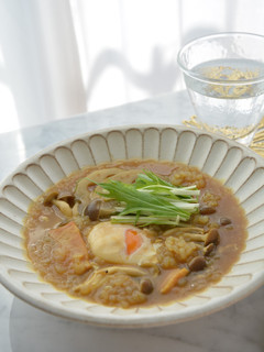 ダイエット版!カレースープご飯-レシピのメイン写真