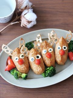 トナカイのいなり寿司-レシピのメイン写真