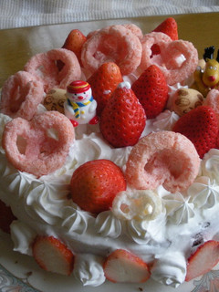2008クリスマスケーキ-レシピのメイン写真