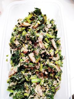 大根菜とサバの水煮缶炒め 常備菜に☆-レシピのメイン写真
