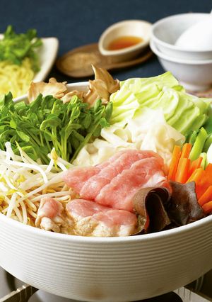 炒めにんにく中華風鍋-レシピのメイン写真