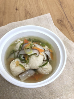 鶏だんごのあんかけ-レシピのメイン写真