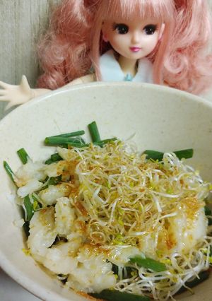 リカちゃん♡白身魚と細ねぎアルファルファ-レシピのメイン写真