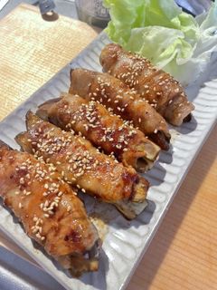 焼肉のタレでナスの肉巻き-レシピのメイン写真