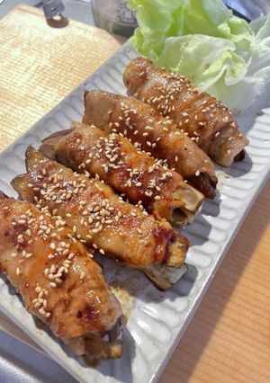 焼肉のタレでナスの肉巻き-レシピのメイン写真