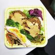 【夫婦弁当189】ハンバーグと金平ごぼう