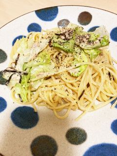 塩昆布、ツナ、マヨネーズのコクうまパスタ-レシピのメイン写真