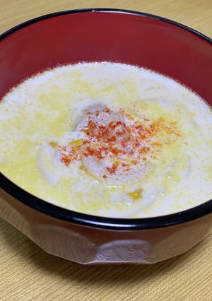 里芋と玉葱とコーンのミルクスープ-レシピのメイン写真