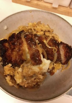 カツから作るガツンとカツ丼-レシピのメイン写真