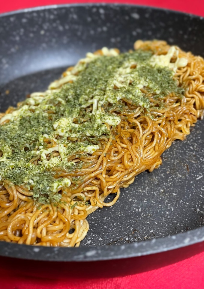 ぼてじゆう風 焼きそば！-レシピのメイン写真