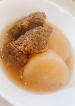 【覚書】牛ロースのかたまりと大根の煮込み-レシピのメイン写真