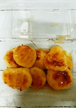 不揃いの焼き饅頭達（豆腐バージョン）-レシピのメイン写真