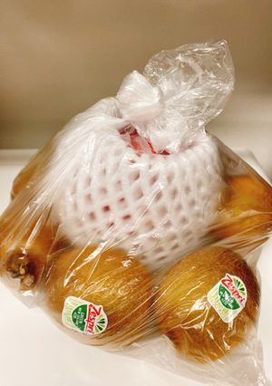 固いキウイをりんごで柔らかく追熟-レシピのメイン写真