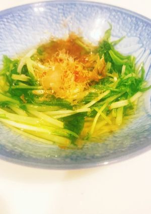 水菜の和風煮-レシピのメイン写真
