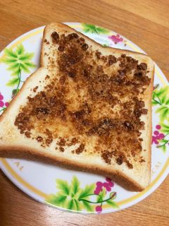カリカリ旨〜い☆黒糖バタートースト-レシピのメイン写真