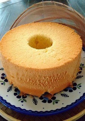 私のバニラシフォンケーキ-レシピのメイン写真