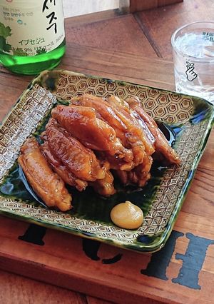 おうち居酒屋★手羽中の甘辛煮-レシピのメイン写真