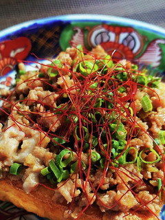 厚揚げの肉みそ乗せ-レシピのメイン写真
