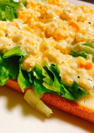 レンジで簡単たまごサンド-レシピのメイン写真