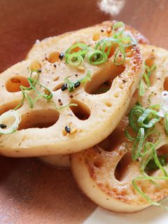 蓮根のめんつゆ炒め-レシピのメイン写真