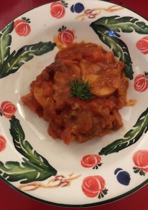 タマレスのトマトソース煮-レシピのメイン写真