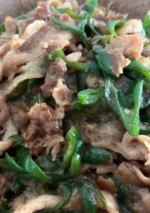 豚肉とピーマンのオイスター炒め☆-レシピのメイン写真