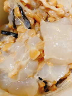 ホタテの納豆塩昆布和え-レシピのメイン写真